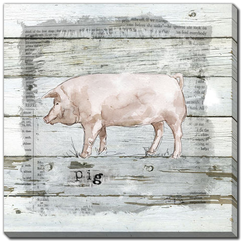 Farmhouse Collage Pig (7883276058848)