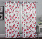 Blossom Blackout Curtain 84" Red (7652997365984)